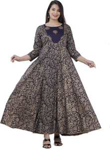 Élégant femmes Viscose rayonne droite salwar Kurtis ensemble imprimé fleuri vente en ligne pour les vêtements indiens et pakistanais - Product Image 2