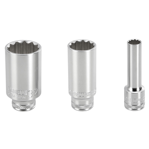 Llave de Tubo Larga Poligonale FERVI, Herramienta de Enchufe Premium - Product Image 1