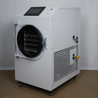 HFD-4 0.35 Vierkante Meter Mini-Formaat Thuisgebruik Fruit En Voedsel Lyofilisator Vacuüm Vriesdroger Met Gratis Vacuümpomp