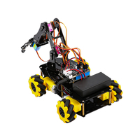 ACEBOTT ESP32 Robot Arm Car Kit 5-DOF AI Smart Robotic Vehicle WiFi APP Control Multi-Idioma Tutoriales para Arduino STEM Kit