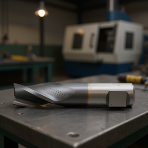 Ttake Standard Carbide Milling <b>Cutter</b> Ta1402 Nano TiAlN Coated 30 Degree Helix Extra Short For Grooves 3 Cutting <b>Edges</b> With Att - Product Image 3