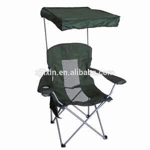 Sillas <span class=keywords><strong>de</strong></span> acampada con toldo plegable, <span class=keywords><strong>silla</strong></span> reclinable <span class=keywords><strong>de</strong></span> <span class=keywords><strong>playa</strong></span>, <span class=keywords><strong>sombrilla</strong></span>, paraguas - Product Image 3