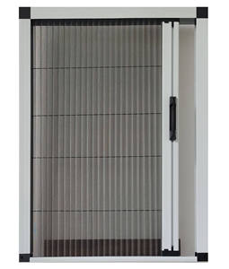 Black Modern Polyester 18x16mm <b>Mesh</b> Fly Screen <b>Insect</b> Resistant Easy Install Bedroom Door Window Foldable Sun Shade Material - Product Image 2