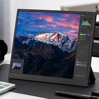 Moniteur portable de 14 pouces pour la création de contenu, 1920x1200 FHD IPS 16:10, deuxième écran pour la retouche photo et vidéo