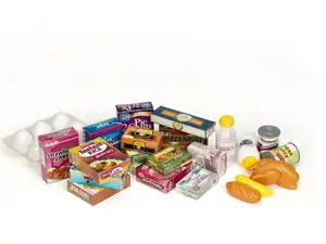 ショッピングデー食料品カートおもちゃショッピングカートと幼児のためのキッチンと食べ物のおもちゃ