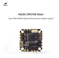HGLRC SPECTER F722 40A AIO 4-6s pengendali penerbangan MPU6000 40A ESC 25.5x25.5mm untuk 2-4 inci RC FPV gaya bebas Drone