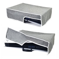 Housse anti-poussière pour / 5 manettes, étui de protection en nylon noir/gris