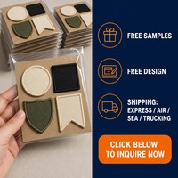 Patchs en chenille vierges, formes variées, lettres anglaises brodées, pour loisirs créatifs, à thermocoller ou à coudre, patchs personnalisés pour chapeaux