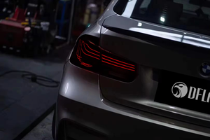 GUGO pour BMW Série 3 F30 F35 2013-2018 – Ensemble de <span class=keywords><strong>feux</strong></span> arrière LED RGB style CSL avec <span class=keywords><strong>feux</strong></span> de freinage, clignotants et <span class=keywords><strong>feux</strong></span> de recul - Product Image 2