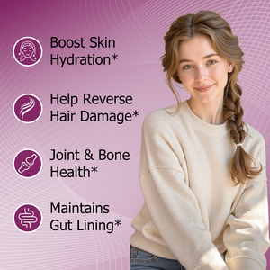 Customized Packaging GMO Free Multi Collagen Powder Drink Biotin Powder Vitamin C Hyaluronic Acid <b>Supplement</b> for Skin Whitening - Product Image 6