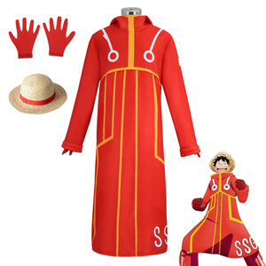 One Piece - Chapeau De Paille Luffy, Chapeau De Paille Homme,Chapeau De Paille Luffy Multifonctionnel Avec Personnage De Dessin Chapeau De Paille Cosplay Animé Pour Adultes