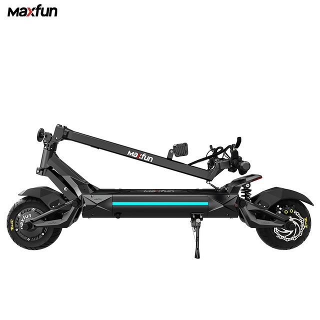 Powerful 72V Lithium Battery OEM Folding Electric Scooter