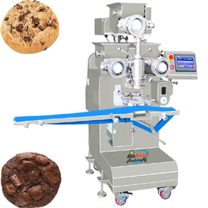 Machine à fabriquer des biscuits fourrés à la crème au chocolat noir et au <span class=keywords><strong>caramel</strong></span> salé automatique BinKang, 120 kg/heure, 1,3 kW - Product Image 4