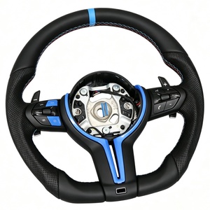 Volante de Cuero Personalizado de Primera Calidad para <span class=keywords><strong>BMW</strong></span> M135i M440i F91 F92 F95 F96 F97 - Product Image 2