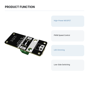 AOD4184 MOSFET PWM โมดูลไดร์เวอร์กำลังสูง <span class=keywords><strong>DC</strong></span> มอเตอร์ควบคุมความเร็ว LED สวิตช์<span class=keywords><strong>หรี่</strong></span><span class=keywords><strong>ไฟ</strong></span>สำหรับอาร์ดูโน่ - Product Image 2