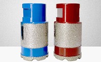 Meilleures ventes : Scie cloche brasée sous vide pour trous de couronne, segments combinés de perçage et de meulage pour toitures, forets pour carrelage et marbre