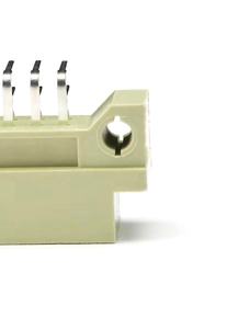 Connecteur de carte PCB DIN 41612 double rangée à angle droit mâle 2*5P-2*32P boîtier PBT - Product Image 2