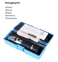Réfractomètre Nohawk Brix, réfractomètre manuel pour sucre et miel, 0-32% Brix