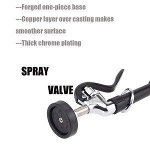 Grifo de cocina de montaje en cubierta, manguera Flexible comercial, fácil de instalar, doble Mango, extraíble - Product Image 2