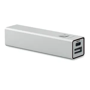 Power bank POWERALUC 2600 mAh gadget personalizzati - Product Image 2
