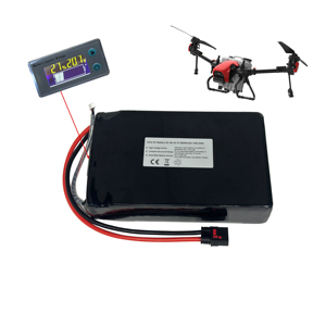 Batterie HYH à haute densité énergétique 6S 66000mAh 23.7v, pack de batteries à semi-conducteurs avec écran LCD et plaque en aluminium, 800 cycles pour drone HYH- - Product Image 4