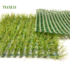 50mm FIFA chất lượng Pro chứng nhận lai bóng đá Turf - 50mm dệt Pe/PP cỏ với công nghệ làm mát cho sân vận động - Product Image 5