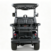 Voiturette de golf électrique avec contrôleur 72V, 4 places, modèle DC-H-F2+2, pour la chasse, avec kit de rehaussement, fournisseur