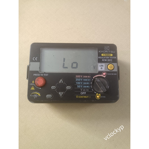 เครื่องทดสอบฉนวนและความต่อเนื่อง KYORITSU KEW 3022 - 4 ช่วงการวัด ใช้แล้ว - Product Image 5