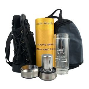 Ioniseur alcalin Filtre Bouteille flacon d'eau Alcaline Hydrogène Générateur D'eau Riche <span class=keywords><strong>pH</strong></span> 8.5-9.5 Nano tasse d'eau - Product Image 6