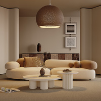 Canapé modulaire de salon de style crème, design moderne, ensemble modulaire, rembourrage en éponge, tissu de luxe pour la maison, siège de repos et de réception