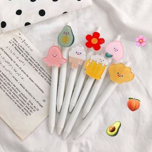 Lot de stylos gel bleus en plastique 0,5 mm, créatifs, mignons et kawaii pour enfants, avec logo personnalisé, vente en gros du fabricant - Product Image 3