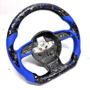 Convient pour 2007-2024 <span class=keywords><strong>Audi</strong></span> A1 A3 A4 A5 A6 A7 RS <span class=keywords><strong>R8</strong></span> RS3 C7 Q5 Q7 S3 8V B8 B9 S4 Q3 Q8 TT Roue de direction personnalisée en fibre de carbone - Product Image 5
