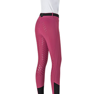 הברך תיקון סיליקון סוס רכיבה מכנסי רכיבה קפיצות להראות מכנסיים מותאם אישית לוגו קטן כמות - Product Image 6