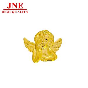 欧美创意小天使向日葵胸针简约光面糖果色百褶鹰不锈钢衣夹 - Product Image 5