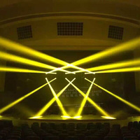 Projecteur à tête mobile Sharpy Beam GBR-B230 16/20 canaux DMX 230W 7R avec 17 gobos fixes, prisme à 16 facettes, 100 000 lumens