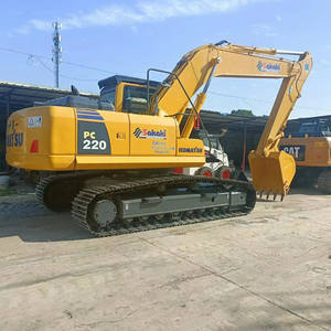 Excavadoras Usadas Komatsu PC220-8, Excavadoras de Orugas Potentes y Resistentes con Envío Rápido desde Shanghái, Motor como Componente Principal - Product Image 4