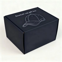 Boîtes d'emballage en papier personnalisées uniques pour chapeaux Fedora, vente en gros de boîtes cadeaux en papier pour casquettes
