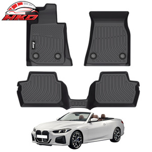 Tapis de sol TPE toutes saisons pour BMW G23 G83 M4 2021-2025, avant et arrière, moulés 3D, imperméables - Product Image 1