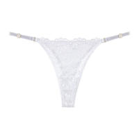 Nouveauté : Culotte string sexy pour femme, taille basse, en dentelle transparente, séduisante, pour adolescente, ajustable, ultra-fine, type T-string/G-string