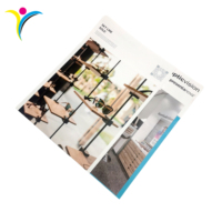 Impression de brochures publicitaires, dépliants et prospectus sur papier offset couché 157 g/m², format A4, avec pelliculage.
