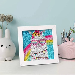 Children's <b>Diamond</b> <b>Painting</b> Cartoon Models Animal Series Delicate Sheep DIY Educational <b>5D</b> Toy Gift <b>Kit</b> - Product Image 4