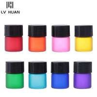 Offre Spéciale – Flacons en Verre Dépoli Arc-en-ciel Personnalisés de 1 ml – Mini Bouteilles Vides pour Échantillons d'Huiles Essentielles avec Bouchon à Vis – Vente en Gros Zhejiang – Logo OEM