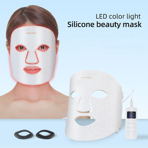 Máscara <span class=keywords><strong>Facial</strong></span> <span class=keywords><strong>LED</strong></span> <span class=keywords><strong>de</strong></span> 4 Colores a <span class=keywords><strong>Precio</strong></span> <span class=keywords><strong>de</strong></span> Fábrica, Máscara <span class=keywords><strong>Facial</strong></span> y <span class=keywords><strong>de</strong></span> Cuello <span class=keywords><strong>de</strong></span> Silicona Portátil con Carga USB para el Cuidado Diario <span class=keywords><strong>de</strong></span> la Piel - Product Image 2