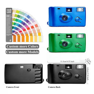 Appareil photo jetable tendance TikTok avec flash, pack d'autocollants personnalisable, appareil photo à usage unique, parfait pour les cadeaux de mariage/anniversaire - Product Image 5