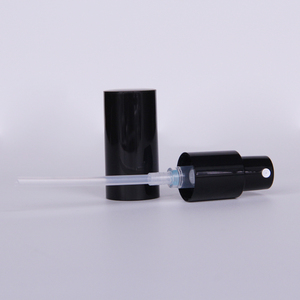 Nuova Pompa Spray a Nebulizzazione Fine da 18mm 20mm 410 in ABS Opaco Nero Lucido con Coperchio Completo per Flaconi di Profumo - Product Image 4