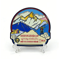Badge commémoratif personnalisé en métal de la Seconde Guerre mondiale, Jour-J, avec drapeaux alliés et motif épée, idéal pour les collectionneurs militaires