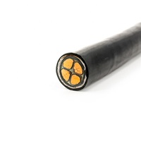 3 núcleos 4 núcleos 16mm 95mm 120mm 240mm XLPE Cable eléctrico Conductor de cobre Cable blindado de aluminio