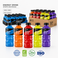 Bebida Energética Baja en Azúcar al por Mayor, Bebida Deportiva OEM, Bebida con Sabor a Frutas, Botella de PET, Fabricante de Agua Electrolítica Personalizada