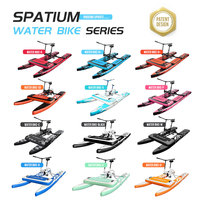 Vélo aquatique gonflable 2 places personnalisable en usine, pédalo, bateau à pédales, vélo aquatique gonflable à vendre