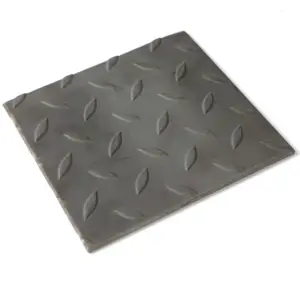 Q235b S400 Prime Quality Plate Q195 Q235 Hot Rolled Checkered Steel Coil Steel Checker Plates